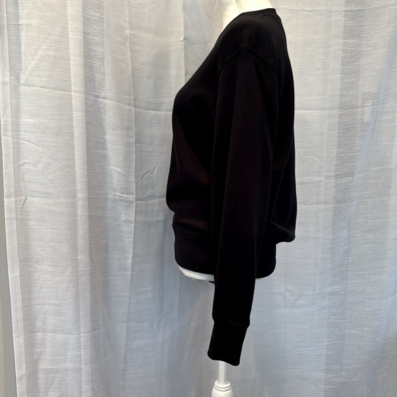 Uniqlo Sweatshirt Unisex Size Small Color Black - Picture 4 of 5